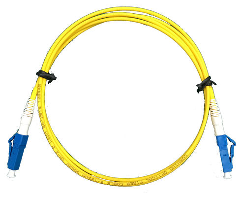 OEMの互換性2.0mm FTTH Lc Lcの複式アパートのパッチ・コード
