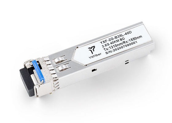 20km LCDDM 1310nm 1550nm 2.5G SFPの光学トランシーバー