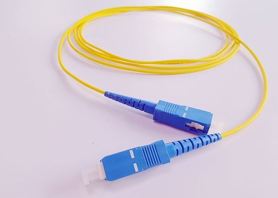 LSZH 2.0mm Ftthの単信繊維光学のSC UPCをパッチ・コード