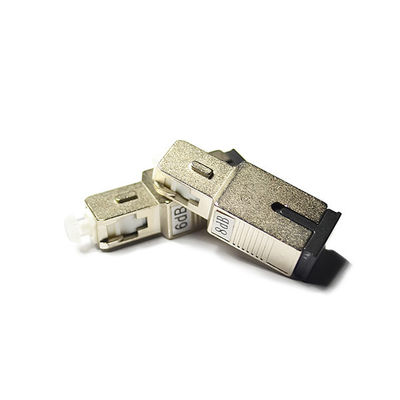 SMの単信2.0mm 5db繊維光学の付属品Sc Apcの減衰器